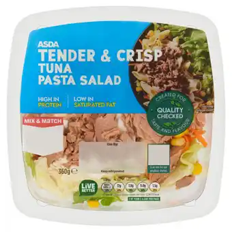 Asda ASDA Tender & Crisp Tuna Pasta Salad 360g offer