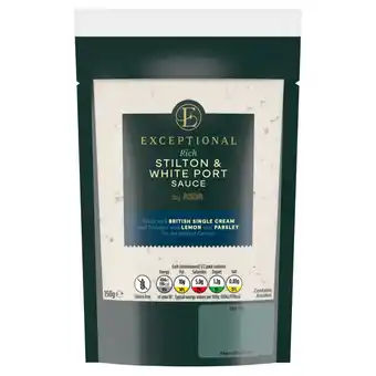 Asda Exceptional by ASDA Rich Stilton & White Port Sauce 150g offer