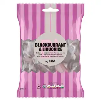 Asda ASDA Blackcurrant & Liquorice 200g offer