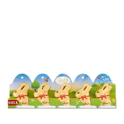 Asda Lindt Gold Bunny Easter Milk Chocolate 5 x 50g offer