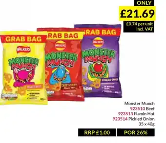 Musgrave MarketPlace Monster Munch offer