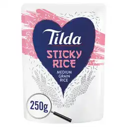 Asda Tilda Classics Sticky Rice 250g offer