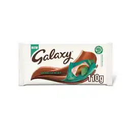 Asda Galaxy Smooth Mint Chocolate Block Bar  offer