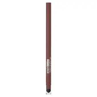 Asda Maybelline Tattoo Liner Smokey Gel Pencil Eye Liner Fade-Proof & Waterproof Formula 40 Smokey Brown offer