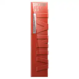 Asda Maybelline SuperStay Vinyl Ink Long Lasting Liquid Lipstick Shine Finish 130 Extra offer