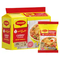 Asda Maggi Curry Flavour Instant Noodles 5 x 79g offer