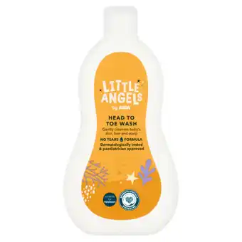 Asda LITTLE ANGELS by ASDA Head to Toe Wash 500ml offer