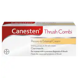 Asda Canesten Combi - pessary and cream offer