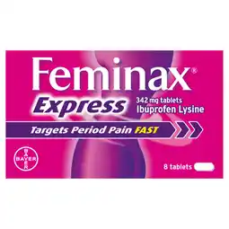 Asda Feminax Express 342mg Tablets offer