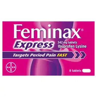 Asda Feminax Express 342mg Tablets offer