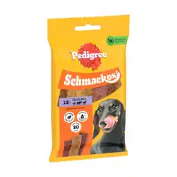 Iceland Pedigree Schmackos Adult Dog Treats Multi Mix 12 Strips 86g offer