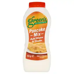 Iceland Green's Pancake Mix 155g offer