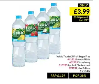 Musgrave MarketPlace Volvic Touch Of Fruit Sugar Free offer