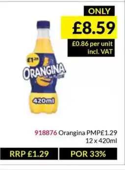 Musgrave MarketPlace ORANGINA offer