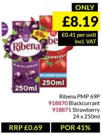 Musgrave MarketPlace Ribena offer