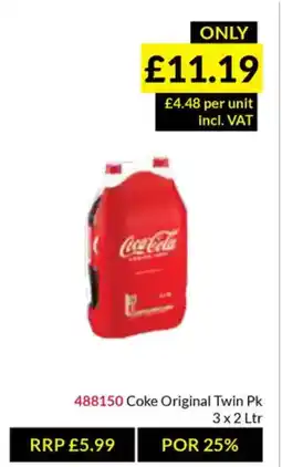 Musgrave MarketPlace Coke Original Twin Pk offer