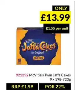 Musgrave MarketPlace McVitie's Twin Jaffa Cakes offer