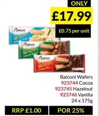 Musgrave MarketPlace Balconi Wafers offer