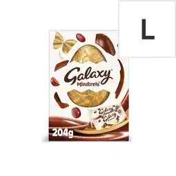 Tesco Galaxy Milk Chocolate Minstrels Easter Egg 204g offer