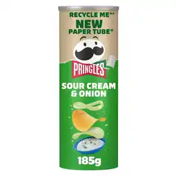 Tesco Pringles Sour Cream & Onion 185g offer