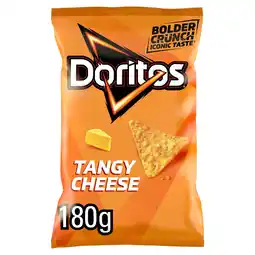 Tesco Doritos Tortilla Chips Tangy Cheese Sharing Bag Crisps 180g offer