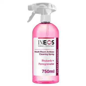 Tesco INEOS Next Gen Antibac Multi-Room Cleaner Rhubarb & Pomegranate Spray 750ml offer