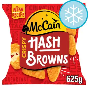 Tesco McCain Potato Hash Browns 625G offer