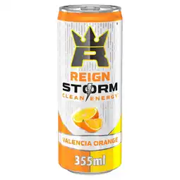 Tesco Reign Storm Orange Energy Drink 355ml - FREE SAMPLE product offer