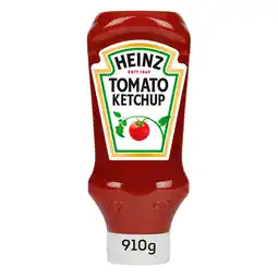 Tesco Heinz Top Down Squeezy Tomato Ketchup Sauce 910 offer