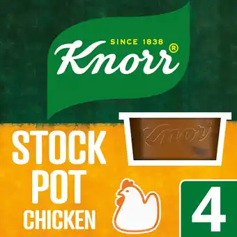 Tesco Knorr Chicken Stock Pot 4 x 28g offer