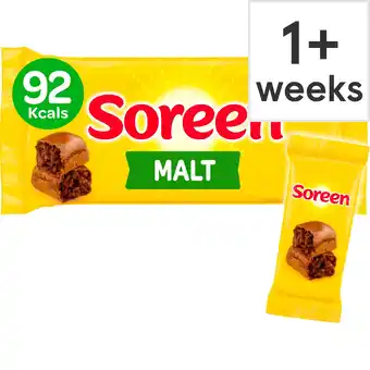 Tesco Soreen Malt Lunchbox Loaves 5 Pack offer