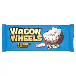 Tesco Wagon Wheel Jammie 6 Pack offer