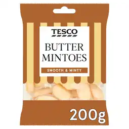 Tesco Tesco Butter Mintoes 200G offer