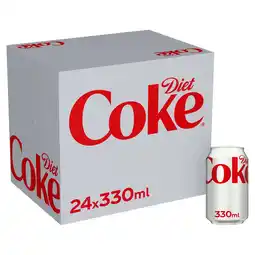 Tesco Diet Coke 24x330ml offer