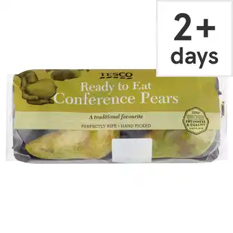 Tesco Tesco Perfectly Ripe Conference Minimum 4 Pack Pear offer