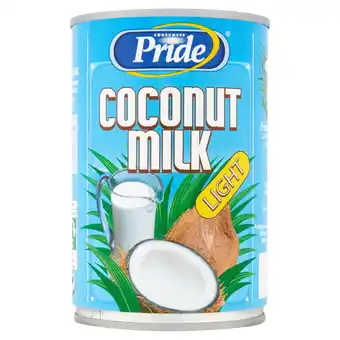 Tesco Pride Coconut Milk Light 400Ml offer