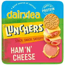 Tesco Dairylea Lunchers Ham n Cheese 65g offer