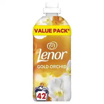 Tesco Lenor Fabric Conditioner Gold Orchid 42 Washes 1.386Ltr offer