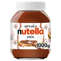 Tesco Nutella Hazelnut Chocolate Spread 1Kg offer