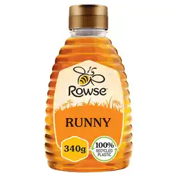 Tesco Rowse Squeezy Clear Honey 340G offer