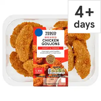 Tesco Tesco Breaded Chicken Goujons 270g offer