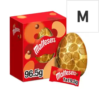 Tesco Maltesers Milk Chocolate Easter Egg 96.5g offer