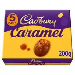 Tesco Cadbury Caramel Egg 5 Pack 195G offer