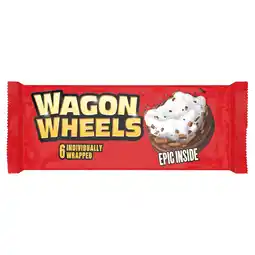 Tesco Wagon Wheels Original Biscuit 6 Pack offer