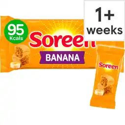 Tesco Soreen Banana Lunchbox Loaves 5 Pack offer