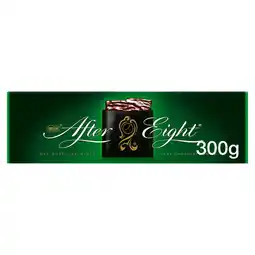 Tesco After Eight Dark Mint Chocolate Box 300g offer