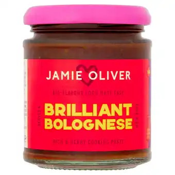 Tesco Jamie Oliver Brilliant Bolognese Paste 180g offer