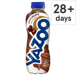 Tesco Yazoo Chilled Chocolate Flavour Milkshake 400Ml offer