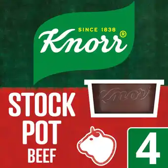 Tesco Knorr Beef Stock Pot 4 x 28g offer