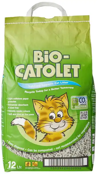 Tesco Bio-Catolet Non Clumping Cat Litter 12L offer